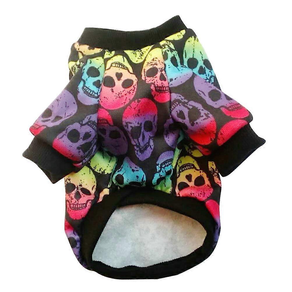 Dog Funny Pet Costume Halloween Design Multi-Color XL Breathable 1Pack