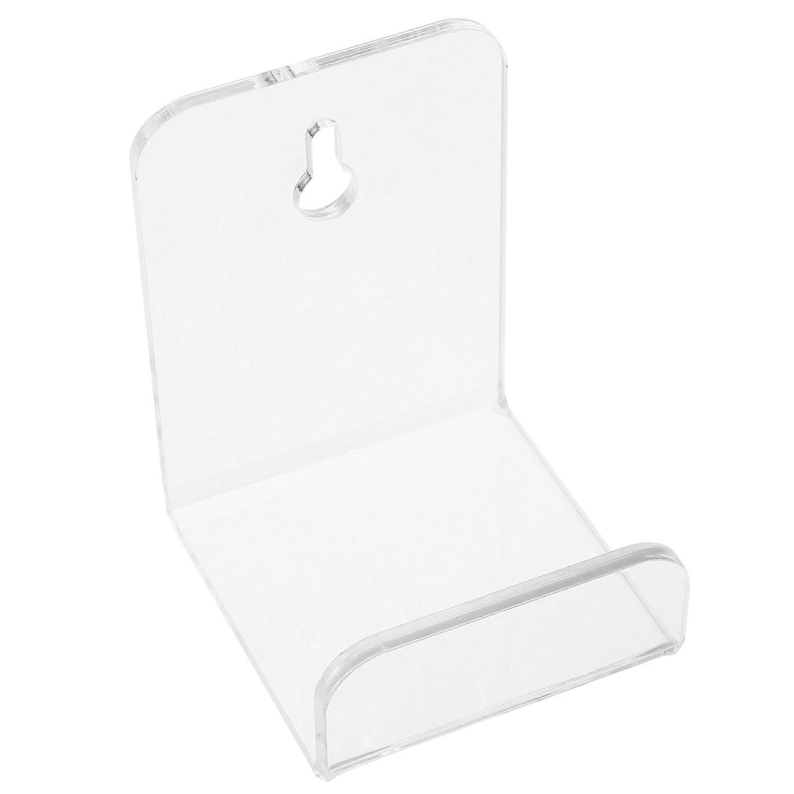 Durable Wall Mounted Headset Stand Acrylic Controller Holder Gaming Controller Sleek and Modern Design 1Pcs