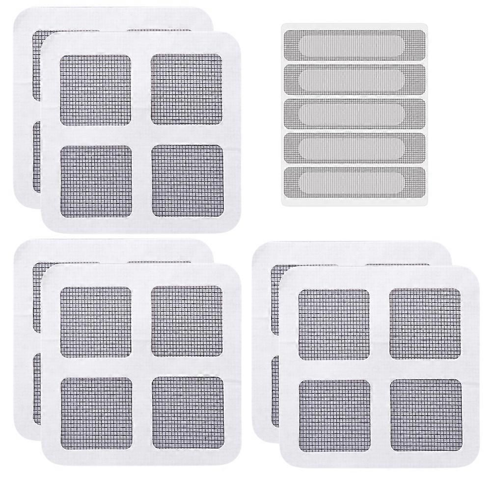 スクリーン修理ステッカー家庭用シルバー25PCS