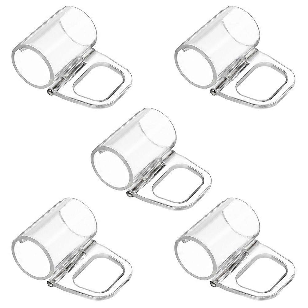 Universal Curtain Clips Roller Shades Pull Down Clips Versatile Use For Business Owners 4.50X3.50X1.90CM 5Pack