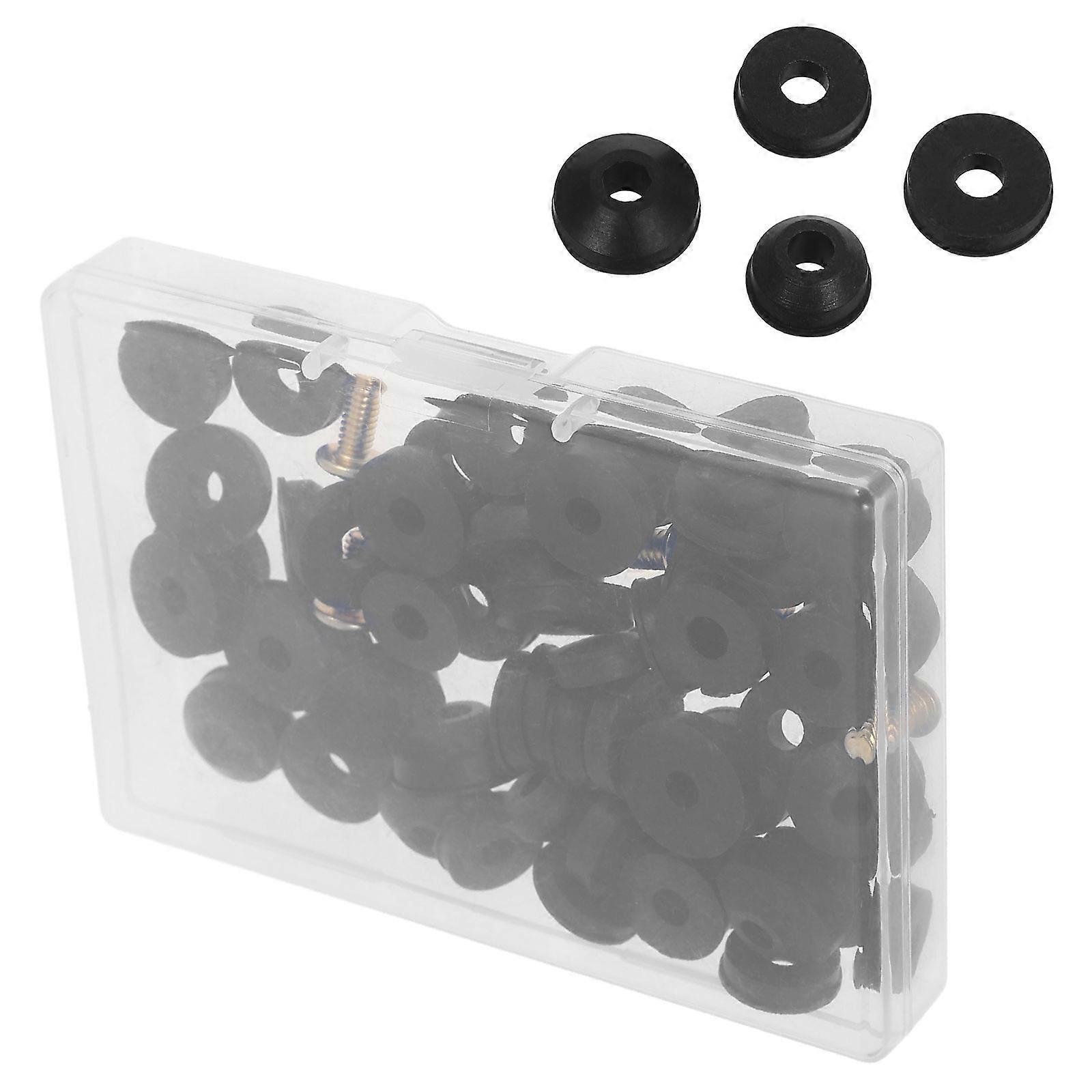 Faucet Washers Black Color Anti-Leakage Function 1Set54Pcs