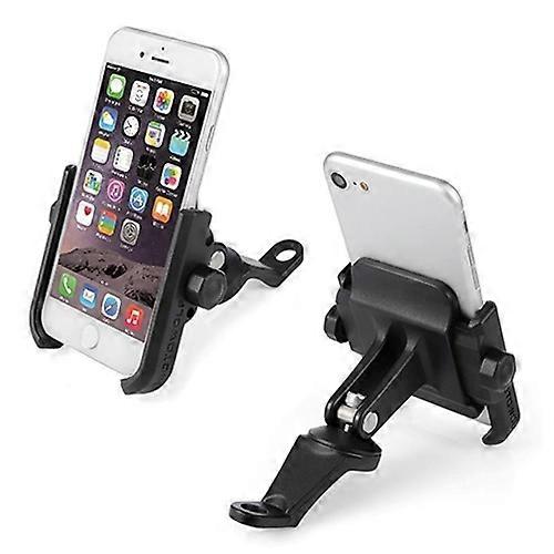 Motorcycle Handlebar Aluminum Alloy Phone Bracket