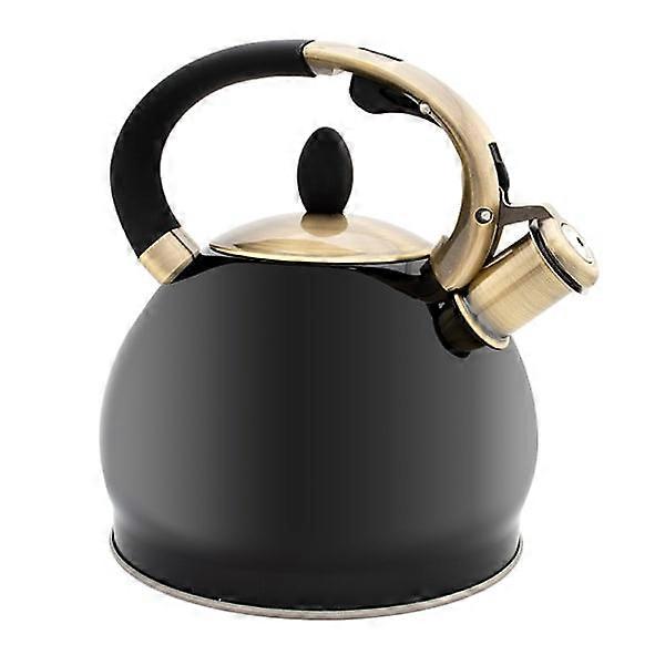 Electroplated Bronze Handle Whistle Kettle New European Univers