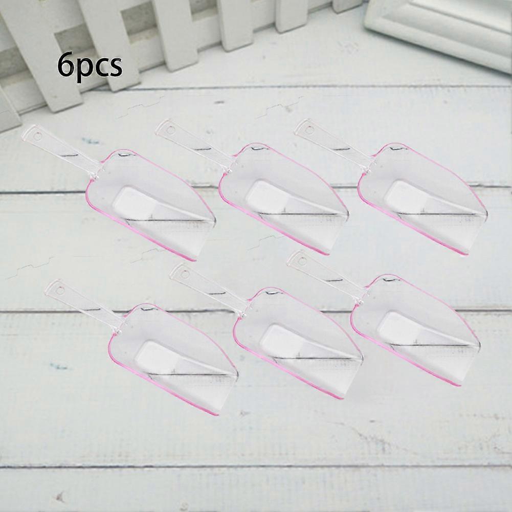 6Pcs Multifunctional Plastic Flour Ice Spoon Spoon Measuring Spoon Baking Utensils