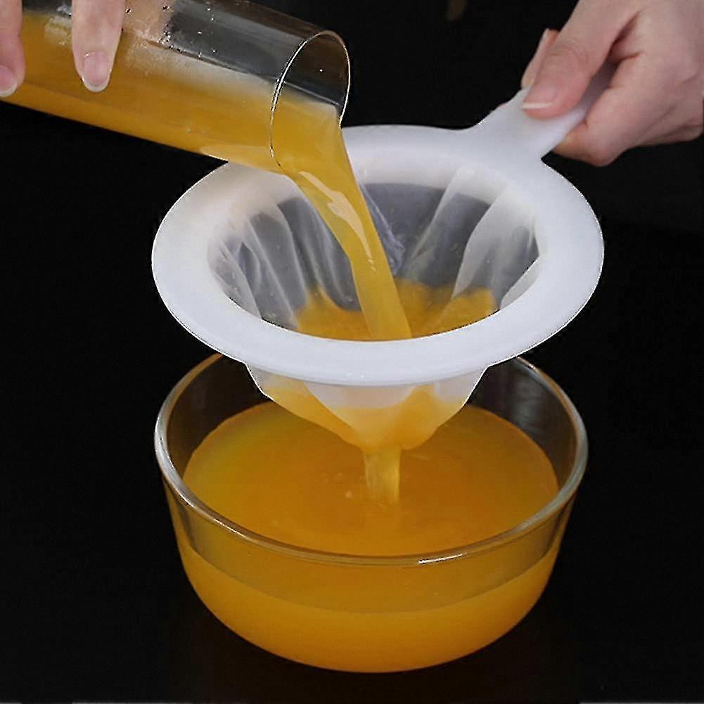 3Pcs Kitchen Mesh Strainers 100/200/400 Mesh Ultra Fine Filters 15cm Diameter for Food Preparation