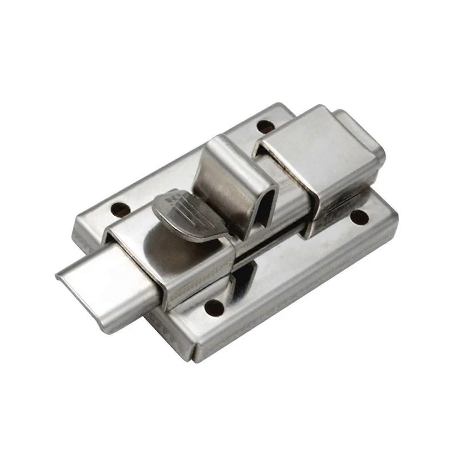 Stainless Steel Latch Lock for Cabinets and Toolboxes, RustResistant, Easy Install, 1pc Mirror Polished