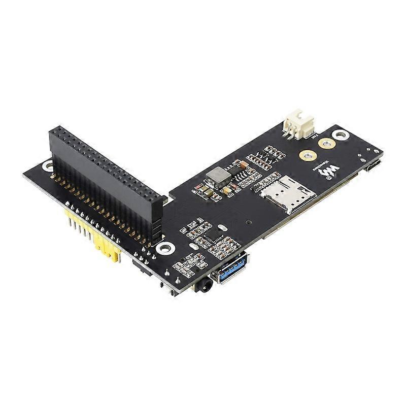 Waveshare SIM8202G-M2 5G Snapdragon X55 Multi Mode Multi Band 5G/4G/3G Module Expand Board for Jetson Nano, EU Plug