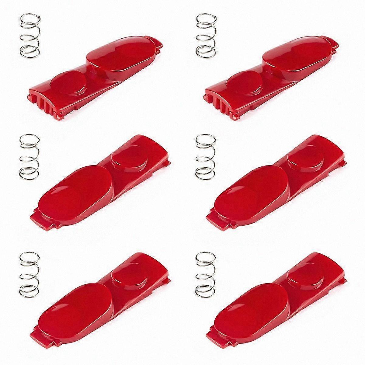 6-Pack Replacement Clips for Vacuum Cleaner Accessories, Compatible with Multiple Models