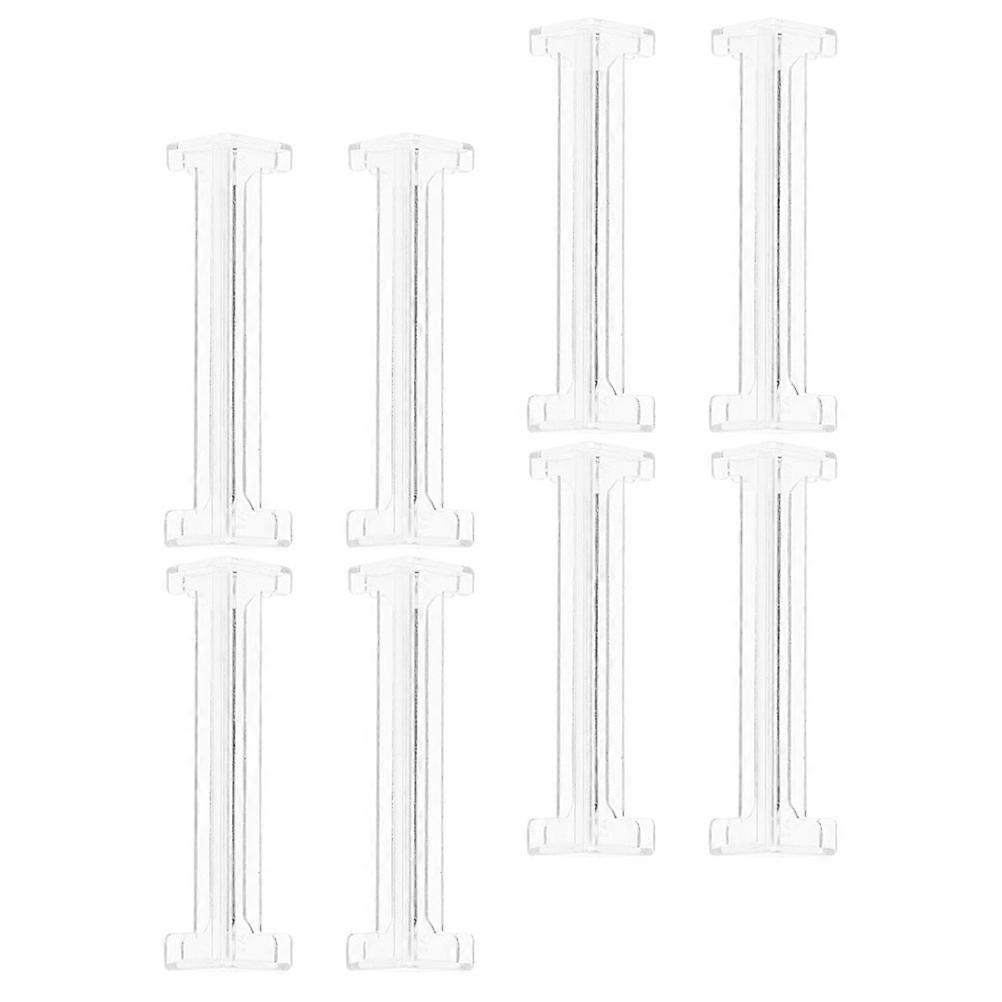Transparent Wearresistant POM Valance Clips for Blind with Excellent Texture and Practical Design 8 Pieces