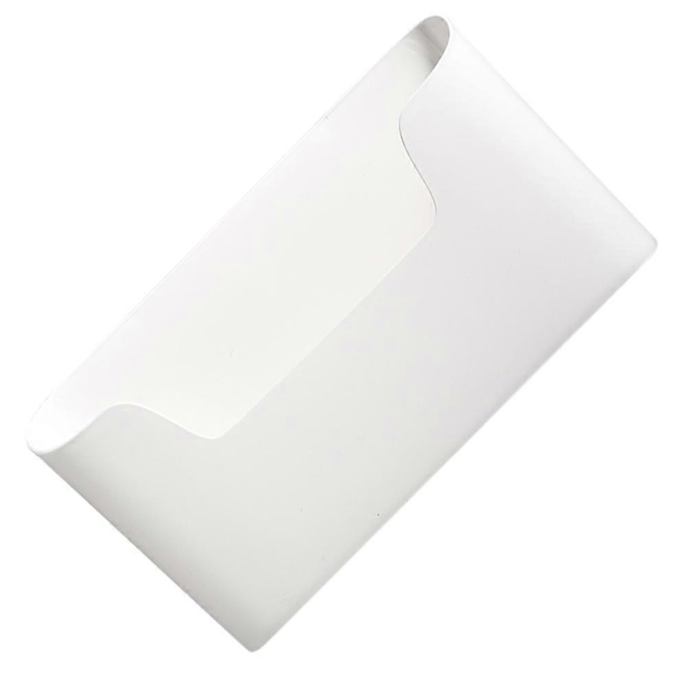 Multipurpose Storage Holder For Personal Care Products Featuring Mountable Design And White Color 1 Piece