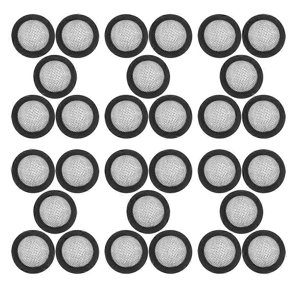 30pcs Garden Hose Washers with Stainless Steel Mesh Filter, Thick Rubber Gaskets & Leakproof O Ring Sealing for Shower Heads, Washing Machines & Hose