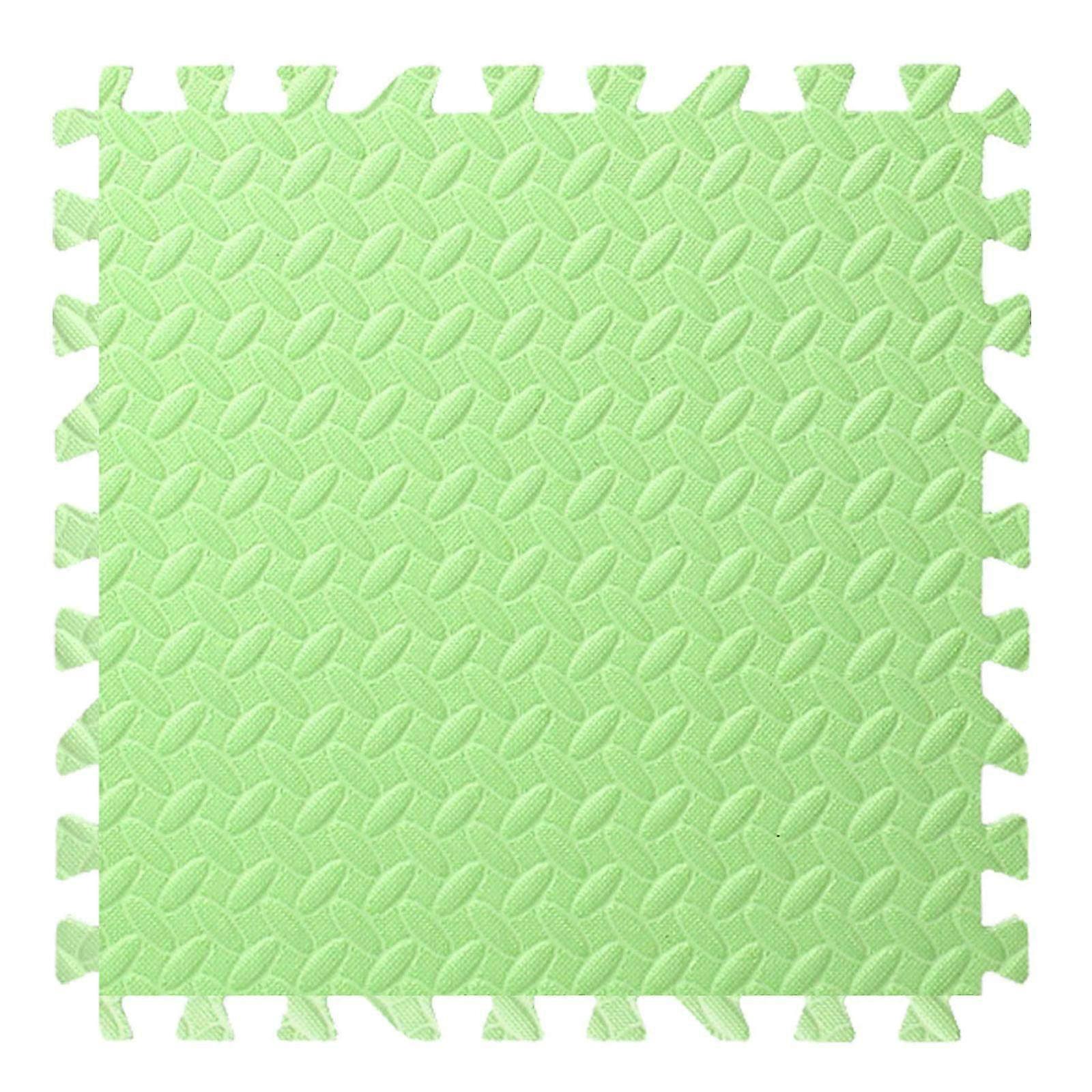 11.81-Inch Puzzle Carpet Mat - Interlocking Soft Floor Tiles for Kids Playroom & Creative Home Decor