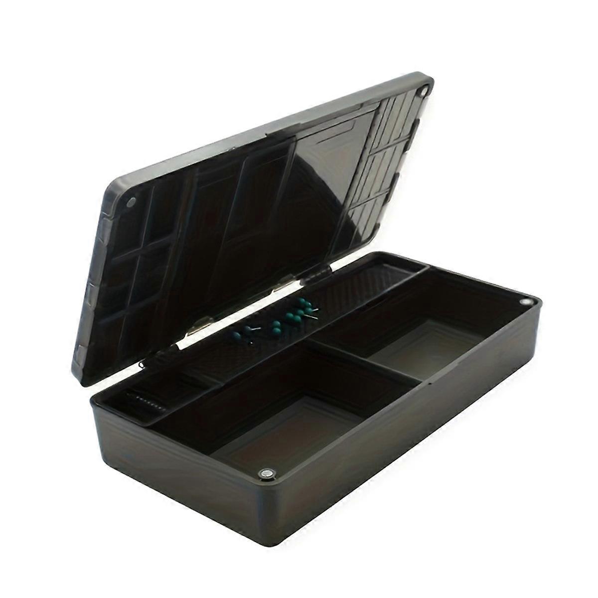 Fishing Box Carp Fishing Tackle Box Lure Hook Line Feeder Plastic Storage Case Carp Fishing Hook Gr