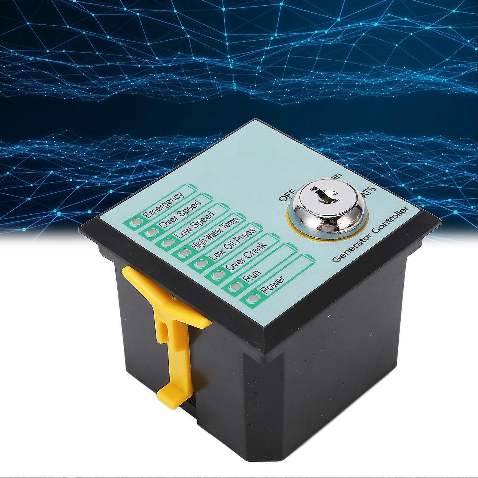 ASM168 Diesel Generator Controller with LED Automatic Start Genset Control Panel Module DC8.0‑45V 