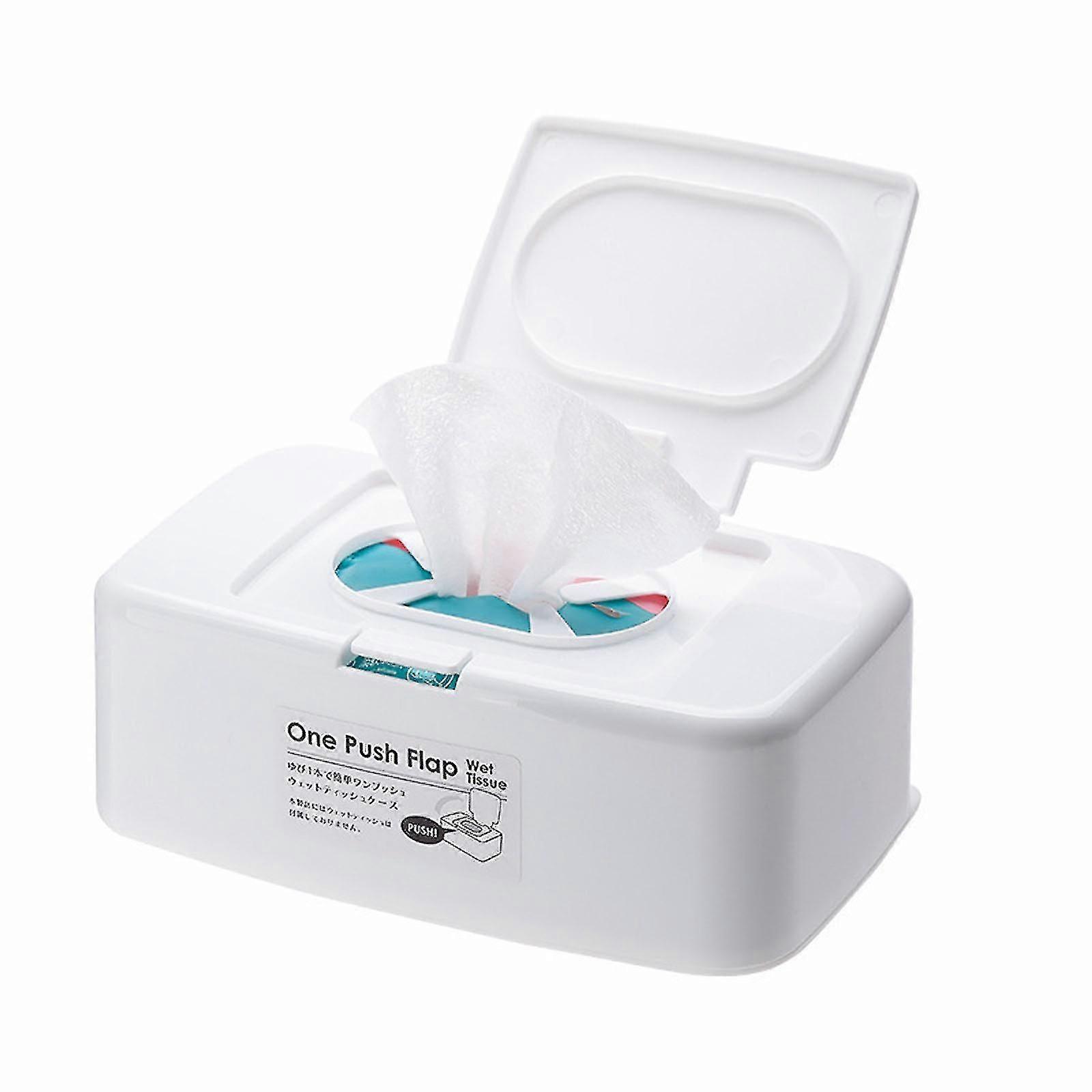 Push Button Storage Box Wet Tissue Box