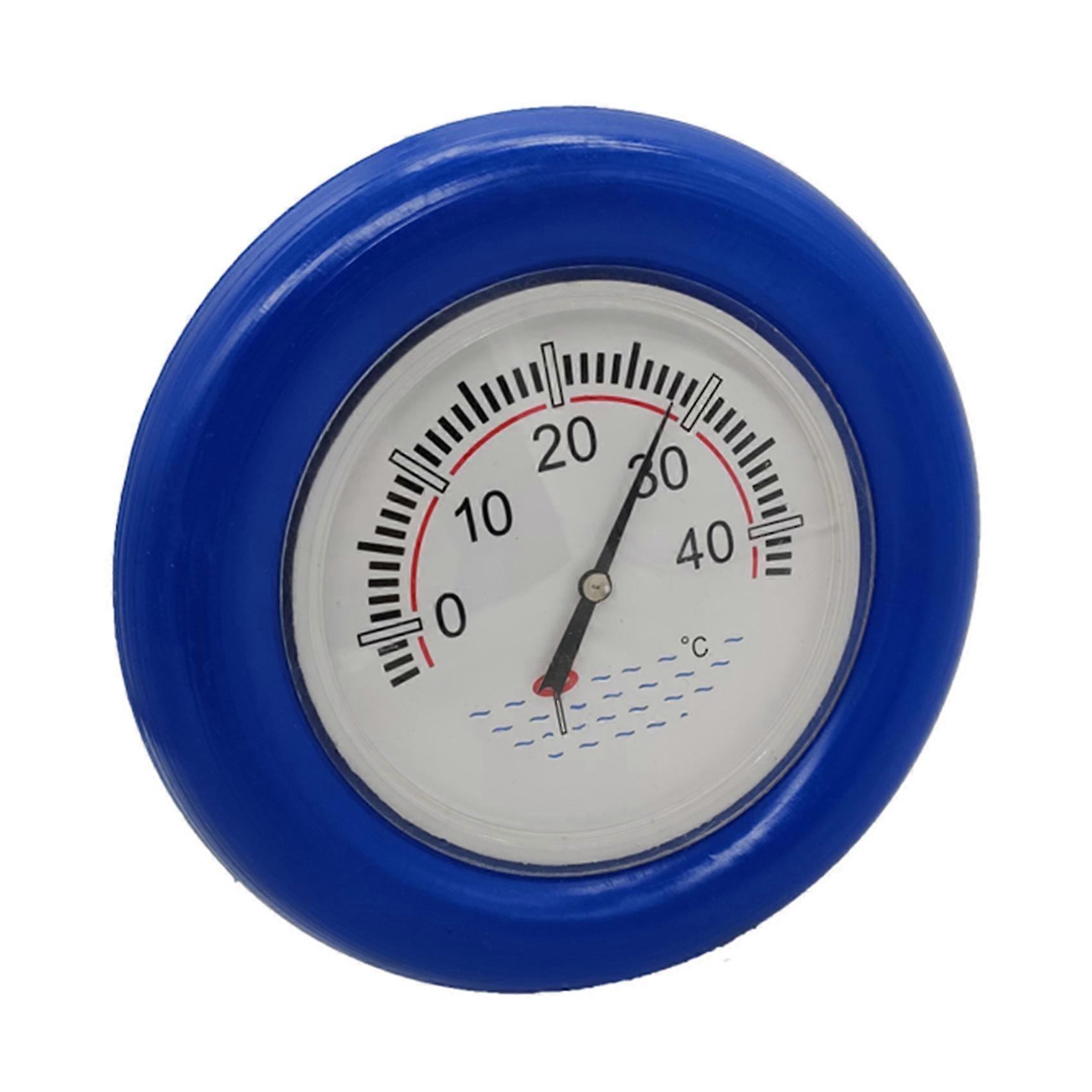 Swim Pool Thermometer with Floating Plate for Outdoor Use