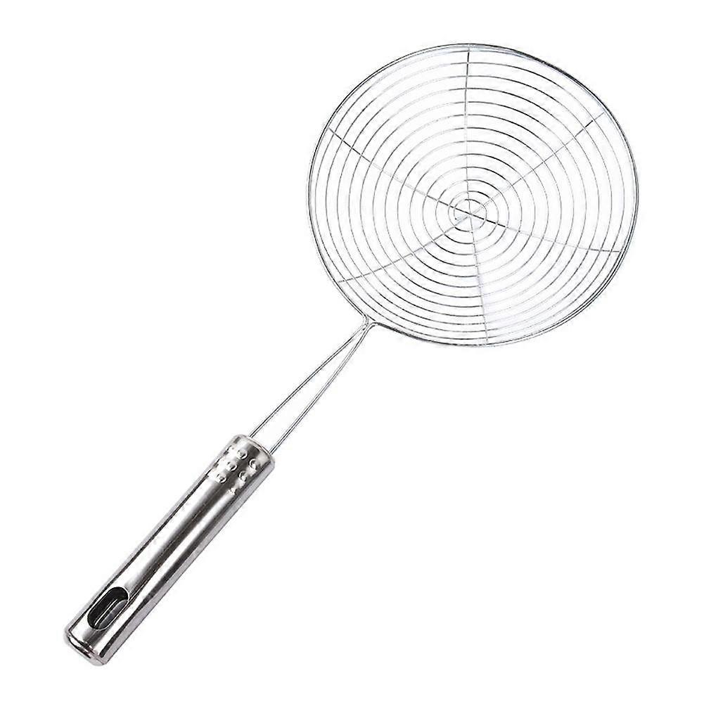 steel nine bead line strainer magnetic ladle filter net dumpling hot pot