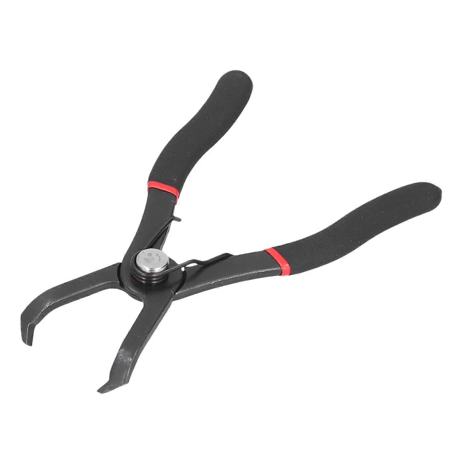 Premium -Eisen -Push -Nadelzange 30 Grad, Needle-Nose Pliers, Spring-Loaded Ergonomic Handle, Automotive Tool