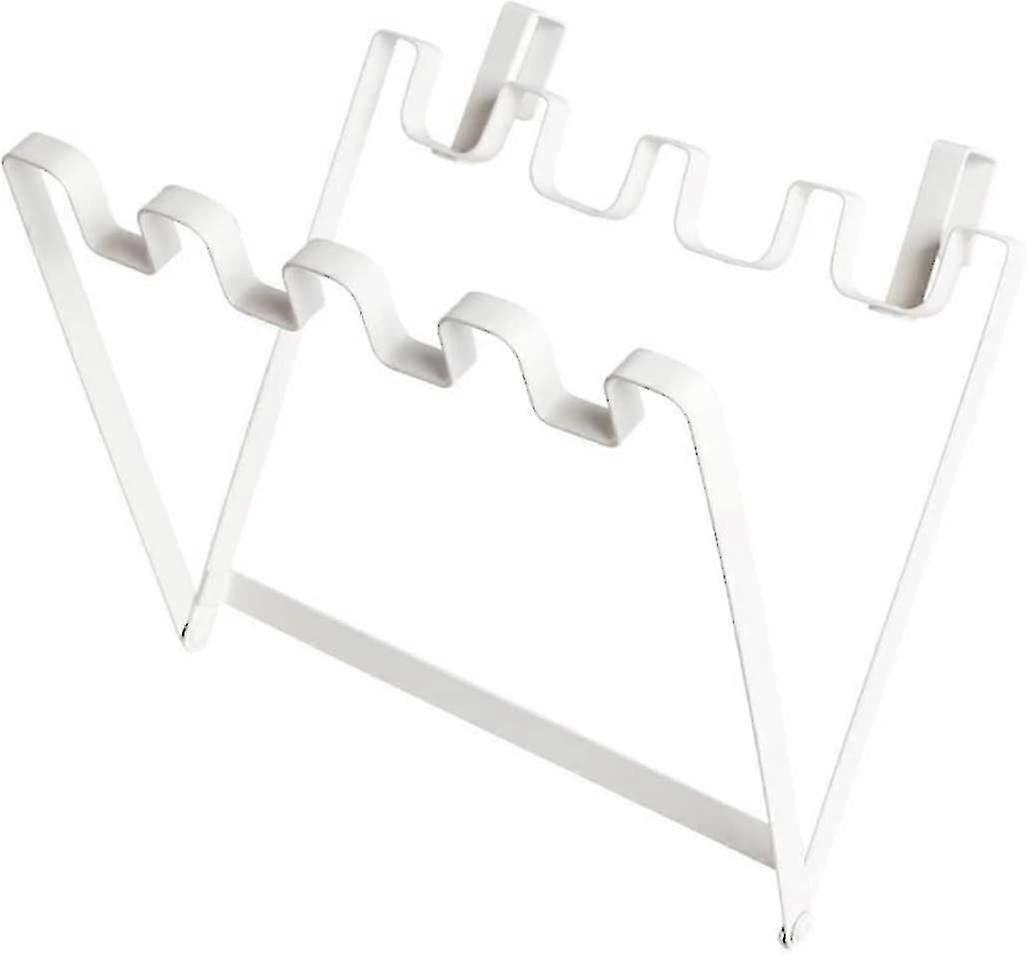 2025 Trash Bag Holder Foldable Cabinet Garbage Hanger Rubbish Bag Storage Rack (1pc, White)