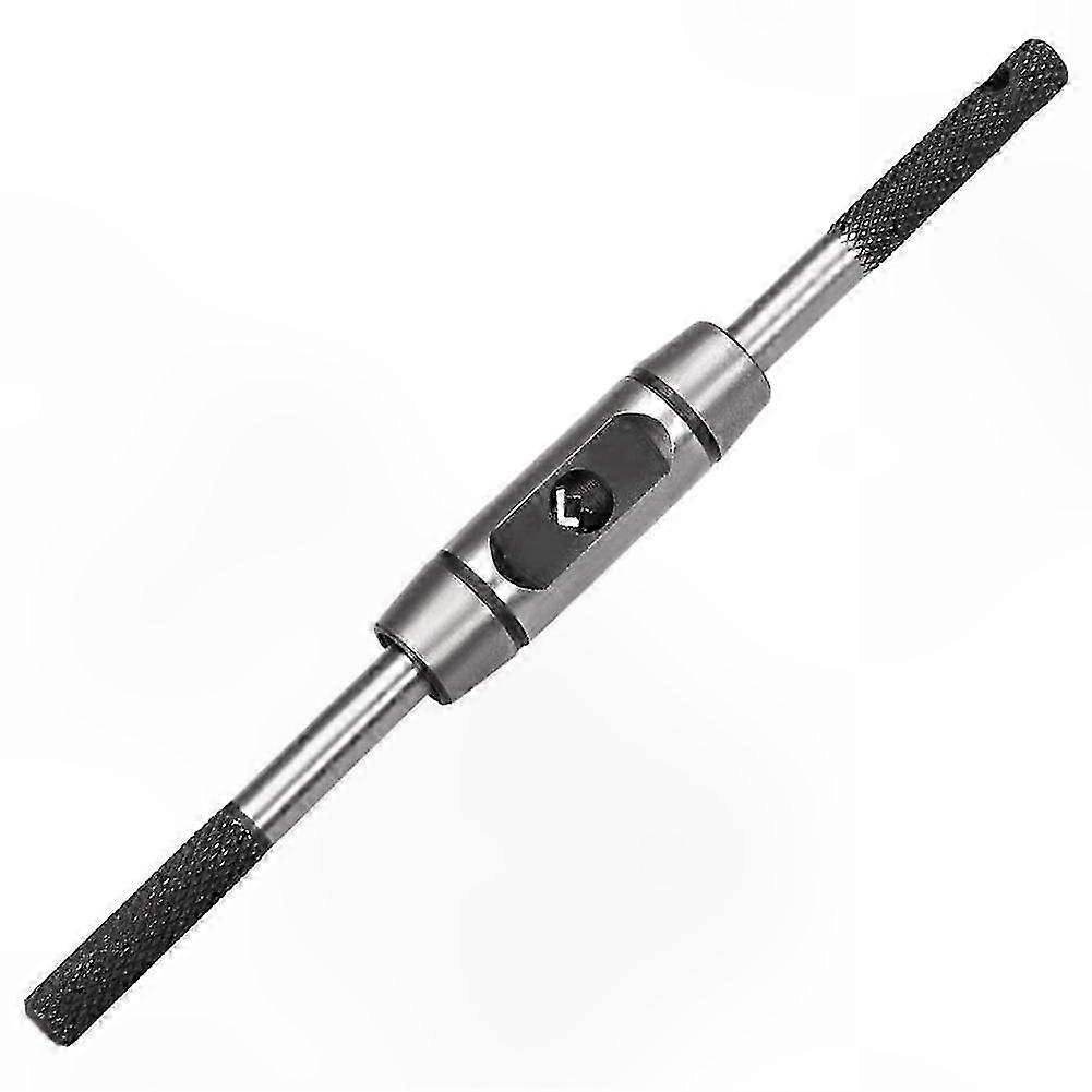 Metric Tap Wrench with Adjustable Handle for M1-M8 Taps, Hand Tool for Tapping and Reaming, Die-Cast Body
