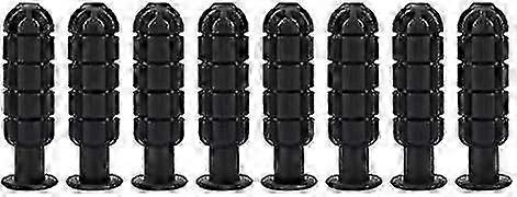 8 יחידות כדורגל שולחן ידיות פלסטיק כדורגל שולחן אחיזת חלק החלפות לשולחנות כדורגל רגילים-טוב