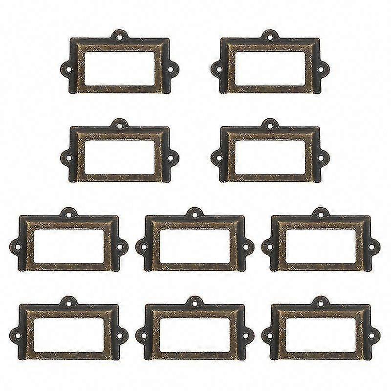 Iron Label Frame For Drawer Use