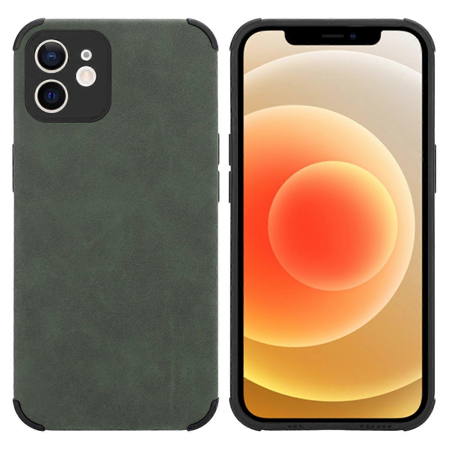 iPhone 11 Case TPU Protective Case - Matte Faux Leather