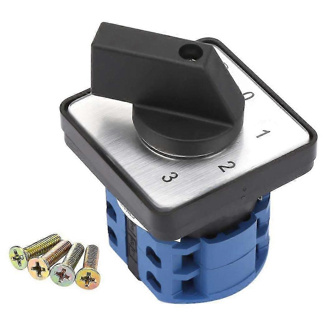 220V 20a 4-pole 2-pole دوار محدد التبديل مفتاح كام العالمي ، Lw26-20 0-3 / 2