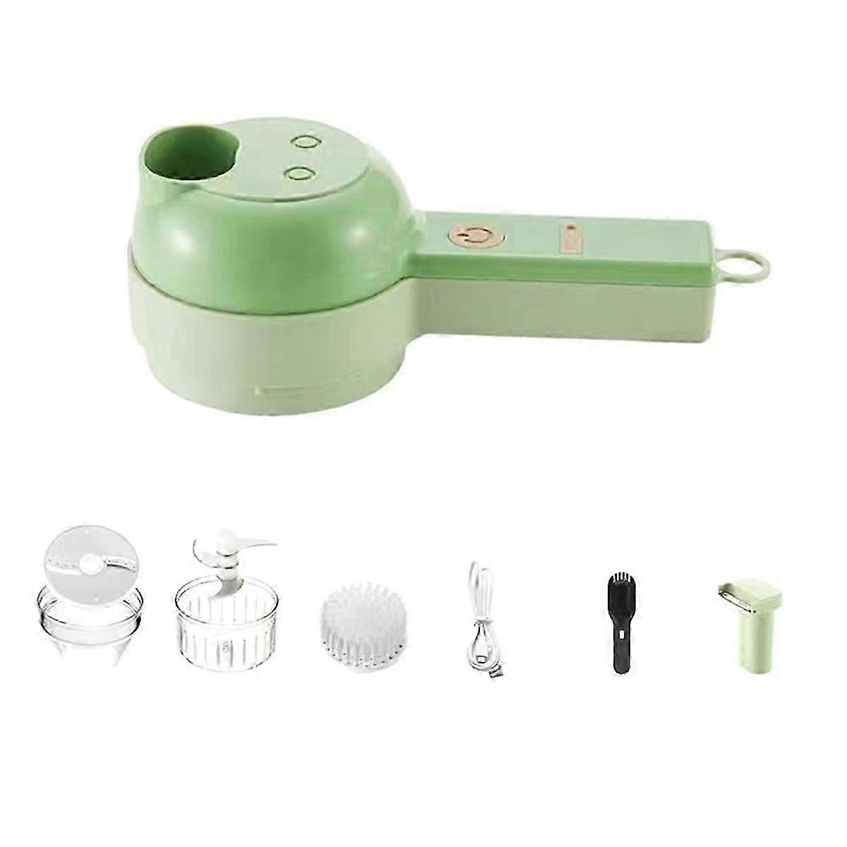 4 in 1 Multi-Function Cordless Food Processor, Portable Electric Vegetables Cutter Set, Electric Vegetable Choppers