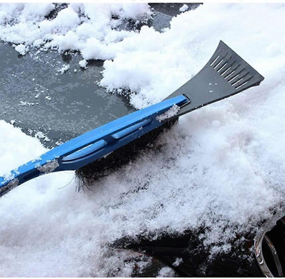 Snow Brush Winter Car With Deicing Shovel, Glass Snow Removal, Long-Handle Snow Scraper
