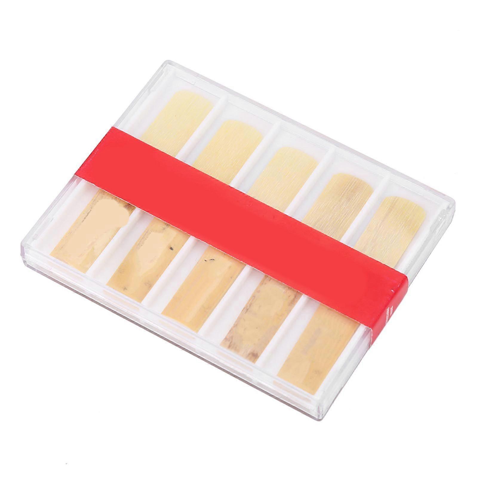 10pcs Plastic B Flat 2.5 Clarinet Reeds Repair Parts Reed Accessory