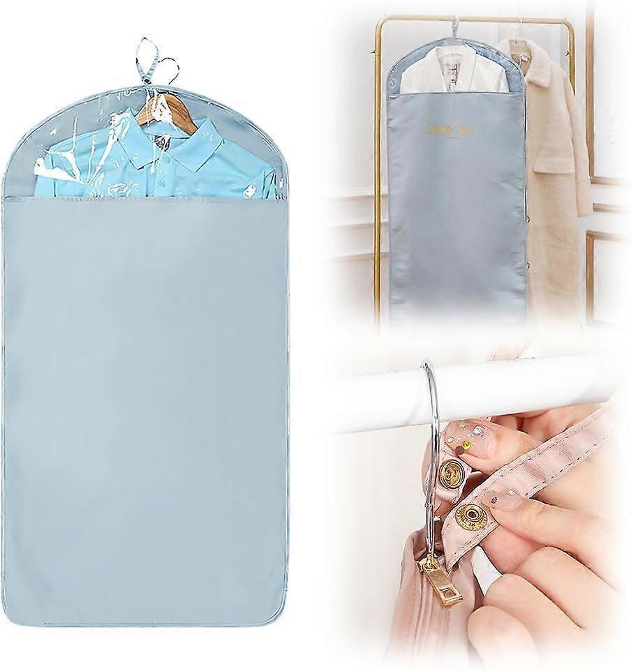 Space Saving Hanging Garment Bag with Self Compression Zipper, 2025 New Space