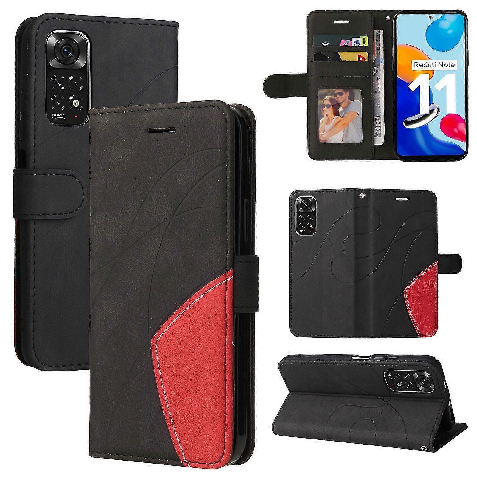 Compatible with Xiaomi Redmi Note 11S Case, Leather Wallet Case Sta...