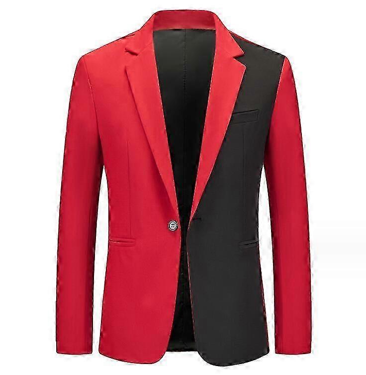 Herren Freizeitjacke Ein-Knopf-Anzugjacke