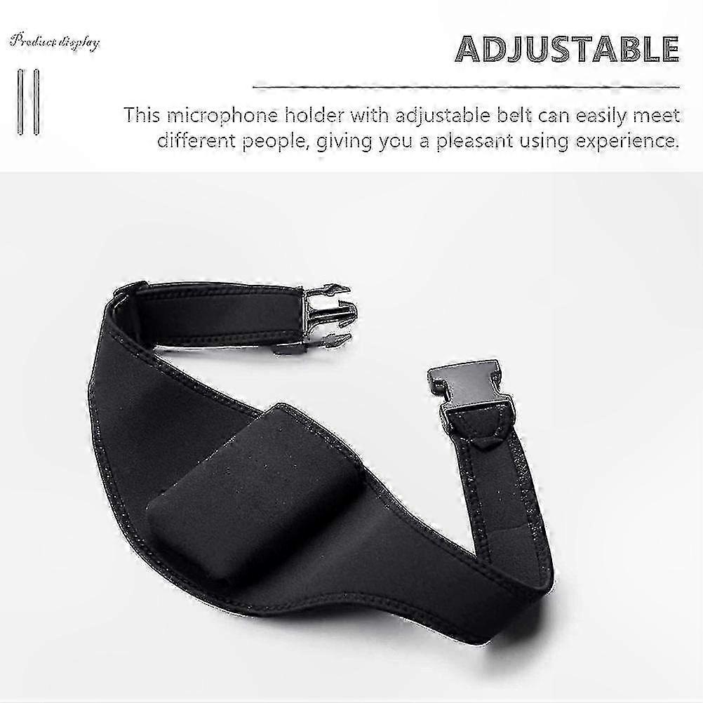 Adjustable Microphone Case for Fitness Trainers with Wireless Mic Compatibility