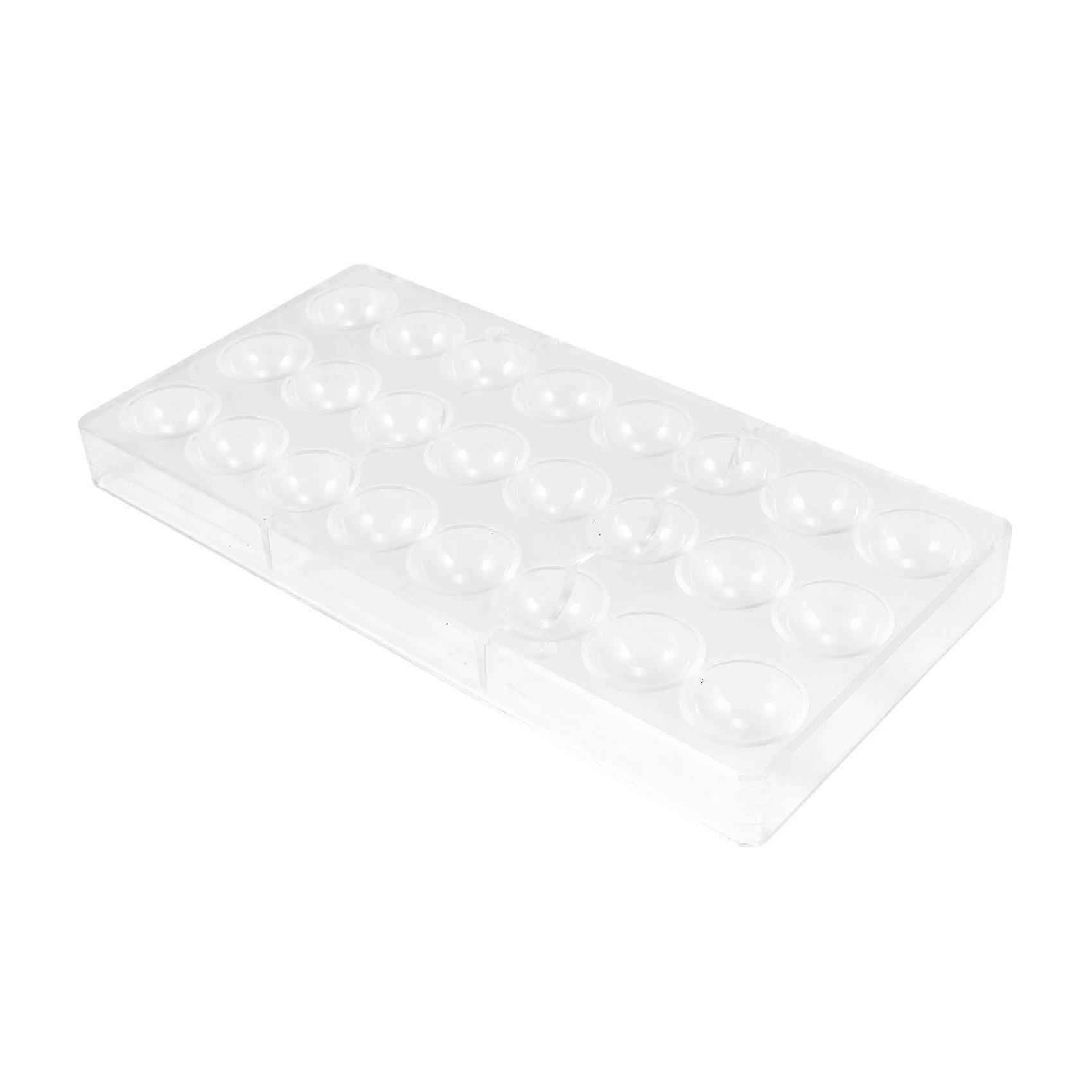 24 Holes Semi Sphere Chocolate Mould Polycarbonate Chocolate Bar Mold Half Ball Candy Maker Mold Bak
