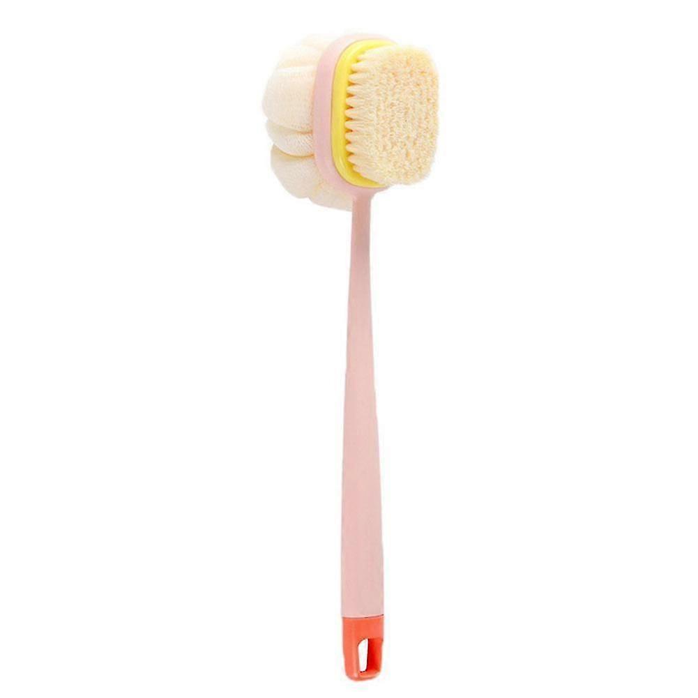 crevice cleaning brush with long handle for shower