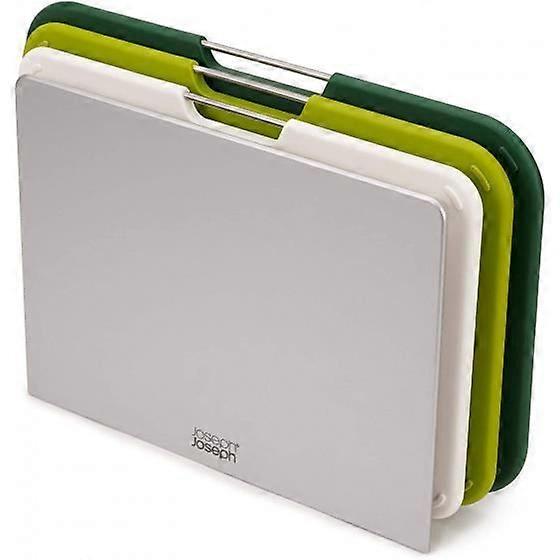 Planches à découper - Joseph Joseph - Nid - 4 pièces - Antidérapant - Vert 36x26 cm