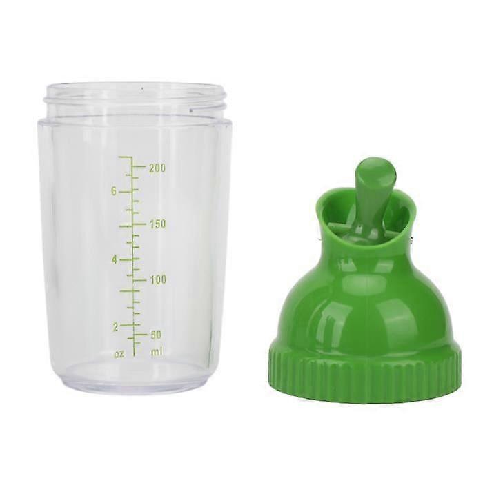 Salad Dressing Shaker - DILWE - 200ml - BPA Free - Leakproof - Easy to Use