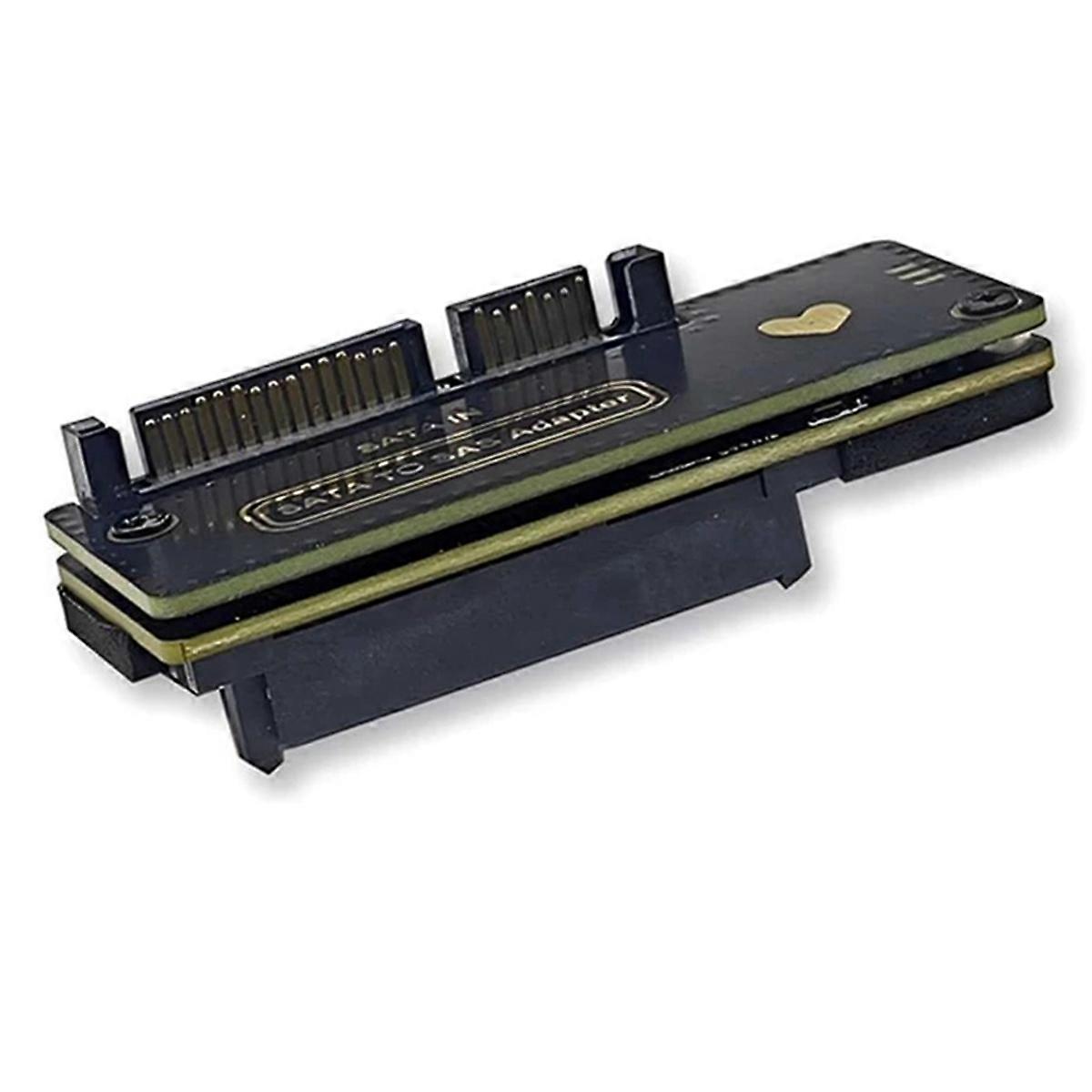 New to SAS HDD Adapter Card 6Gbps 3.0 22Pin to SAS 29Pin Expansion Card for SAS 2.5/3.5 Inch Hard Disk SSD