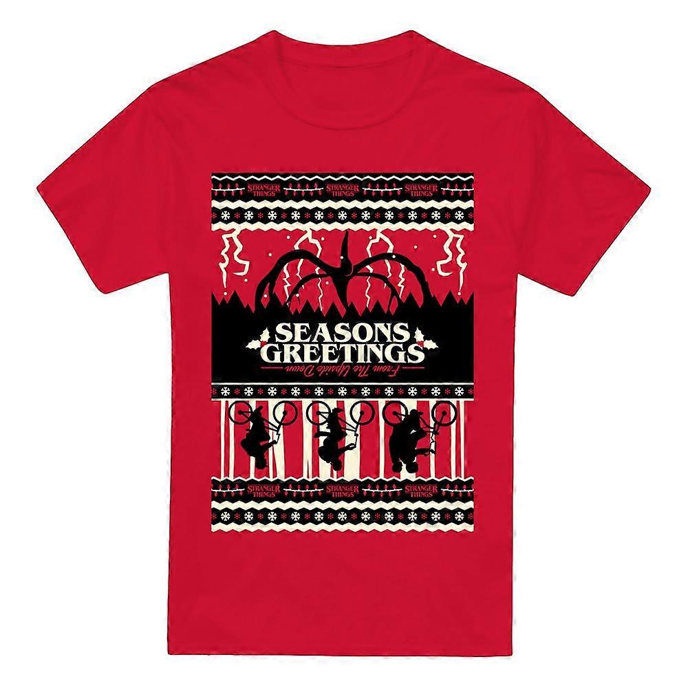 Pánské tričko Stranger Things Fair Isle