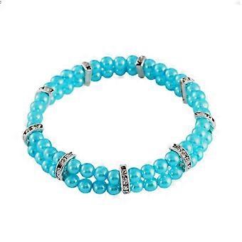 2 Rows Pet Jewelry Cute Cat Collar with Fancy Dog Collar Necklace with Rhinestones Pearls Charms for Small Dogs Girl Puppy Female Chihuahua Yorkie Gi