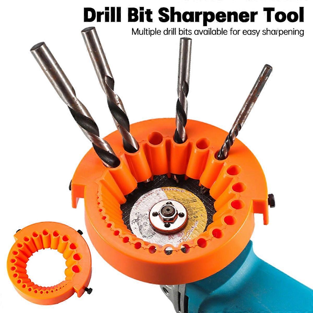 Multipurpose Drill Bit Grinding Sharpener Polishing Grinding Tool 118 Degree Angle Grinder Handheld