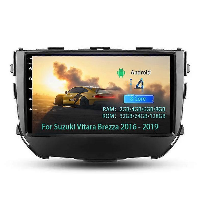 Android For Suzuki Vitara Brezza 2016-2019 Car Radio Multimedia Video Player Navigation stereo GPS