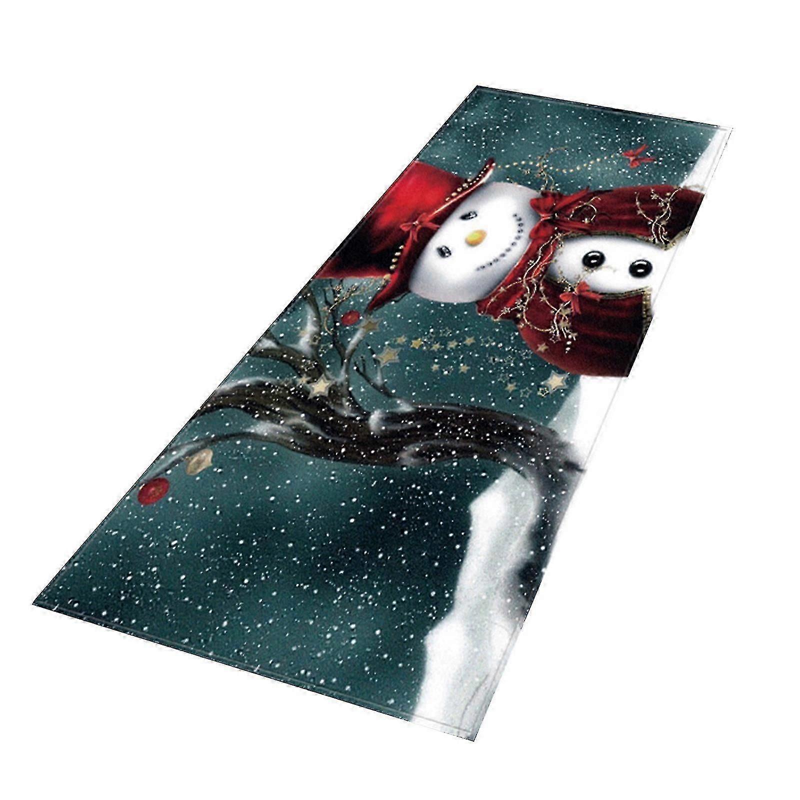 Holiday Ornaments Merry Christmas Welcome Doormats Indoor Home Carpets Decor No4198