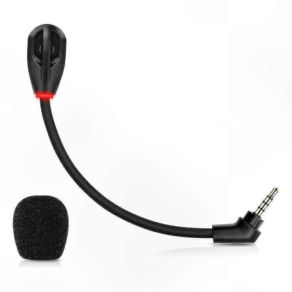 3.5mm Boom Microphone Replacement for Gaming Headsets Compatible with HyperX Cloud Flight Models