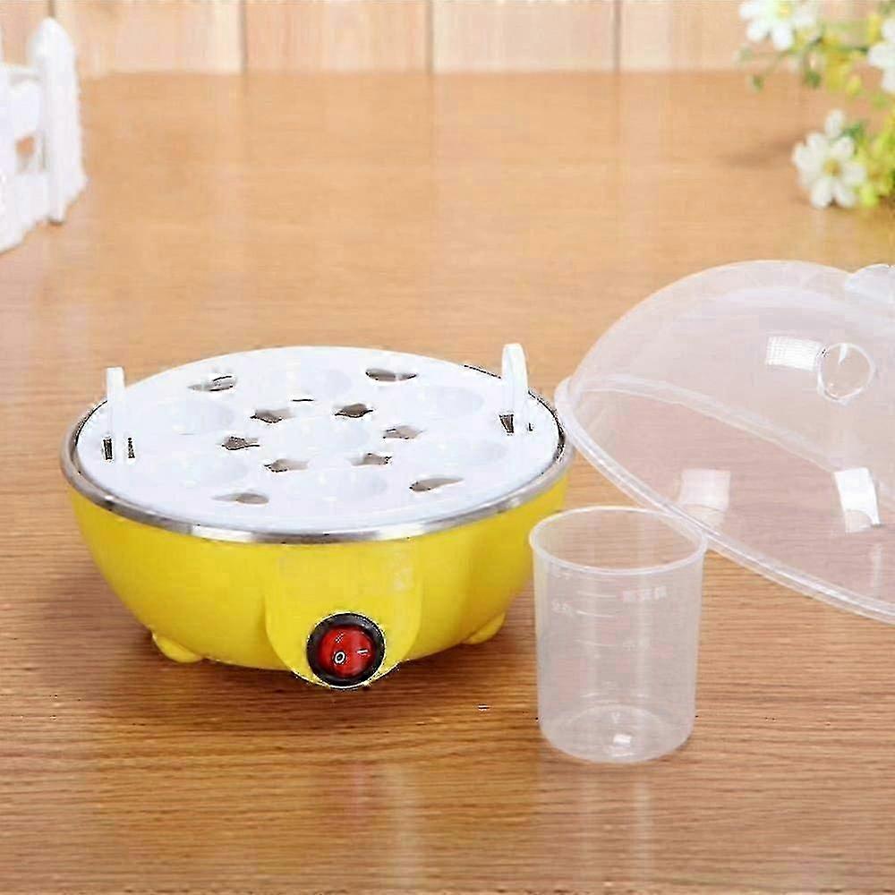 Electric Egg Cooker for 1-7 Eggs with Auto Shut-off, Overheat Protection, Measuring Cup, Indicator Light, BPA-Free Design