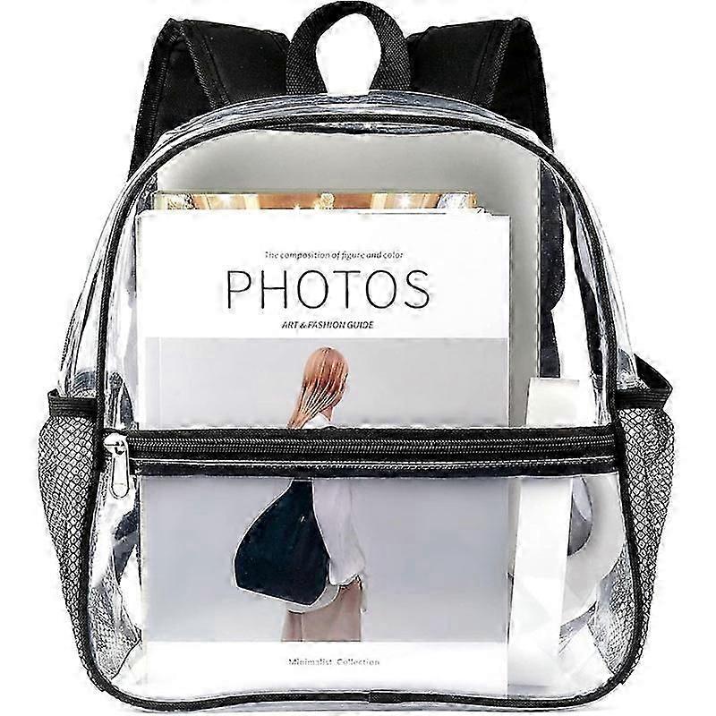 PVC Transparent Sports Backpack Mini Backpack Stadium Visual Backpack
