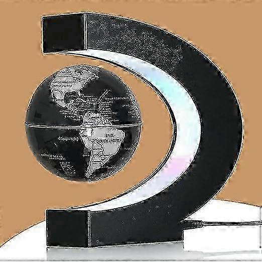 Magnetic Levitation Floating Globe with LED Light, Desk Gadget Decor, Fixture Floating Globes & Shade, Cool Tech Gifts