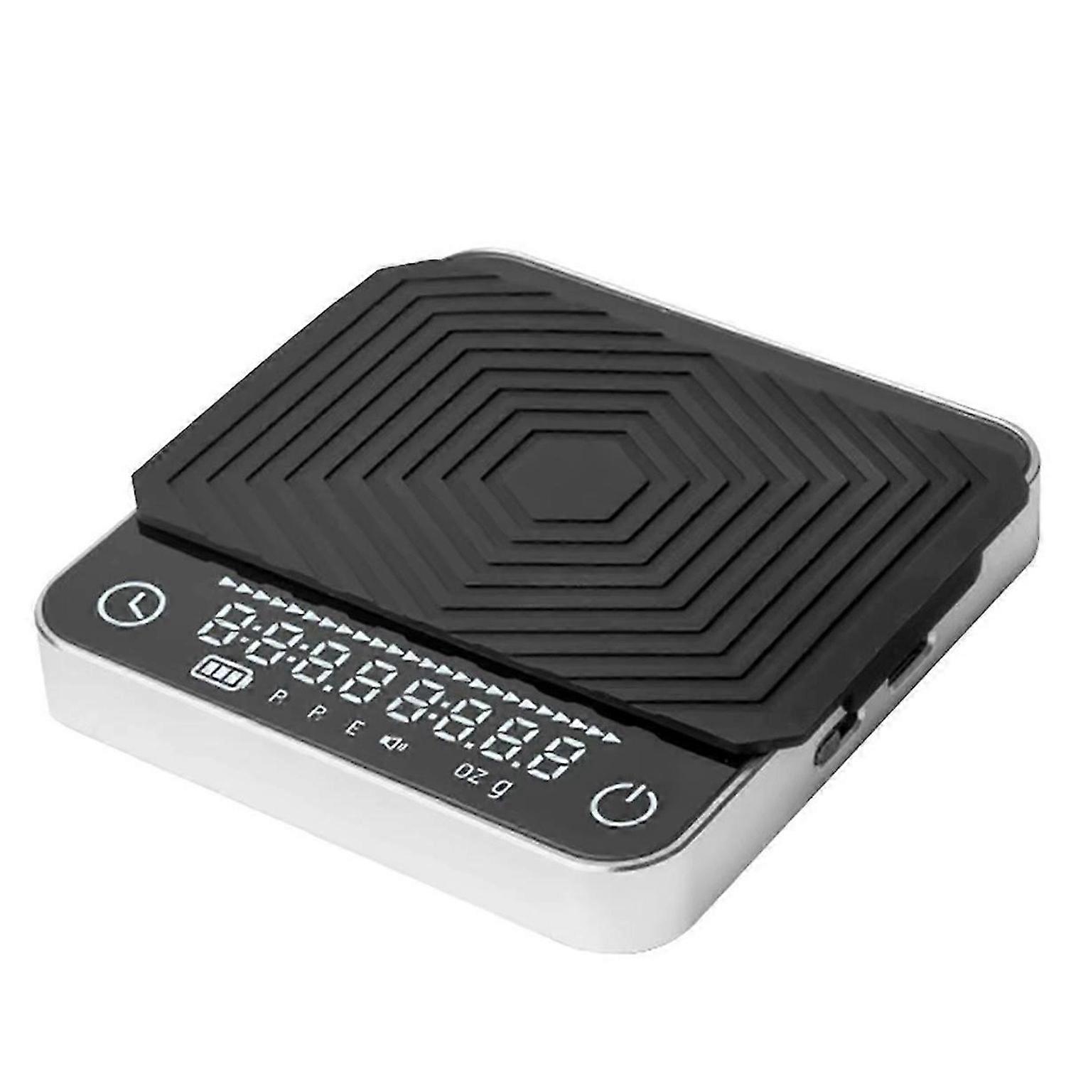 Rechargeable High Precision Coffee Scale,Mini Electronic Weighing Scale for Espresso, Outdoor & Kitc